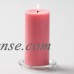 Richland Pillar Candle 3" x 6" Pink   